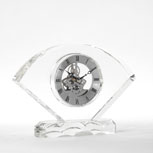 Crystal Desk Clock-table Clock-mantel clock CB12-1-Nero Crystal clock, quartz battery movement